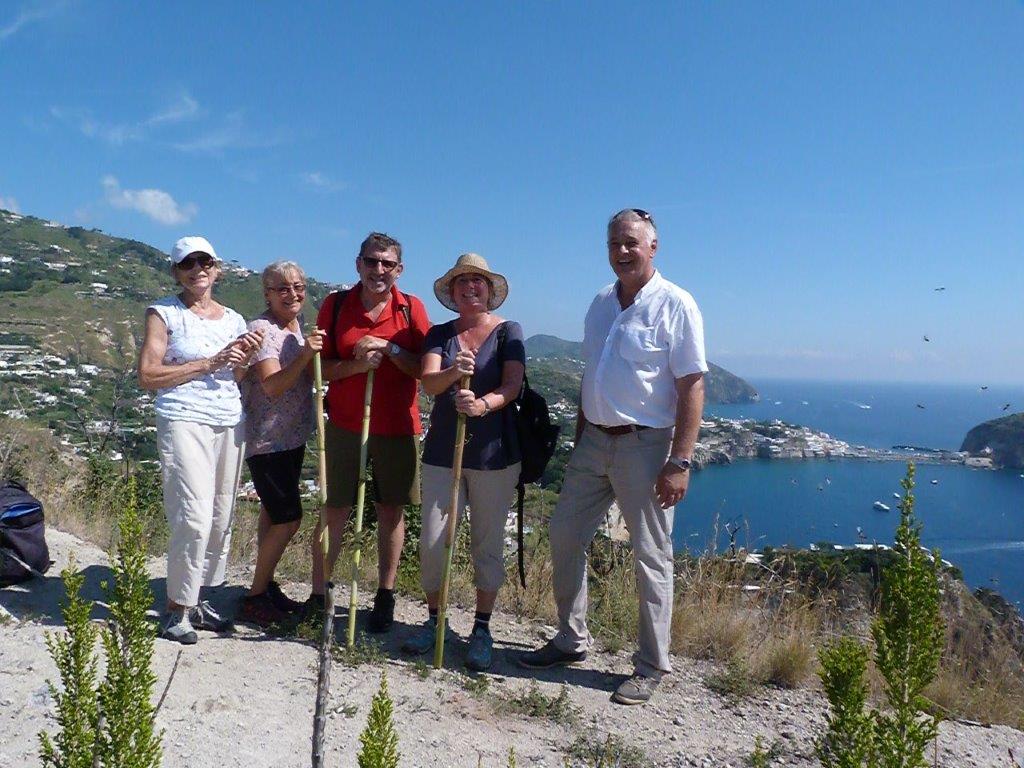 Wandern auf Ischia. Geführte Wanderungen